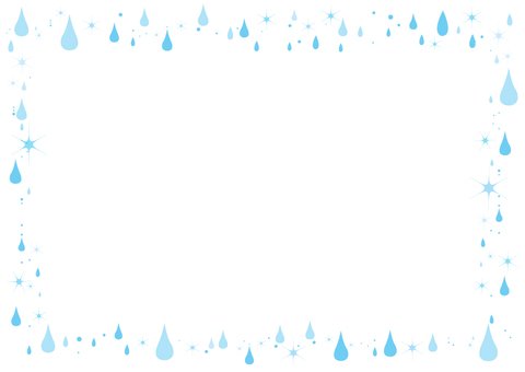 Рамка дождь
