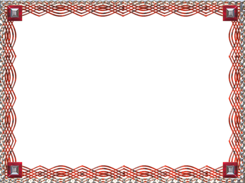 Казачий узор рамка