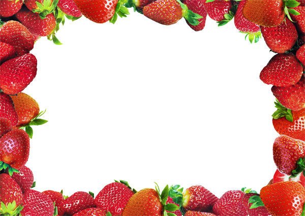 Рамка клубника