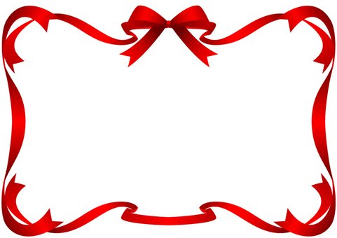 Красная рамочка для надписи