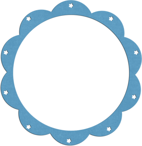 Круглая рамка для мальчика