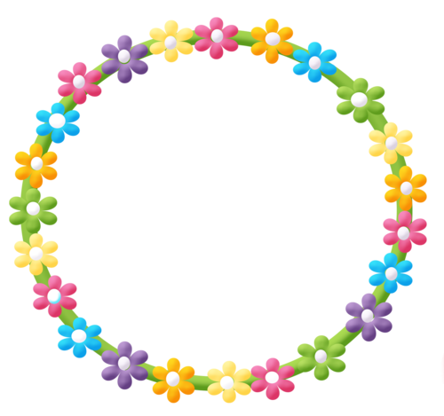 Рамки детские круглые