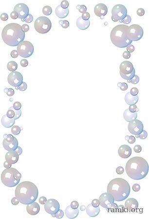 Рамка пузыри