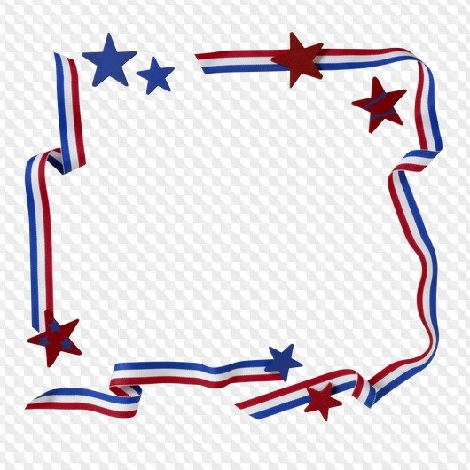 Патриотические рамки по горизонтали