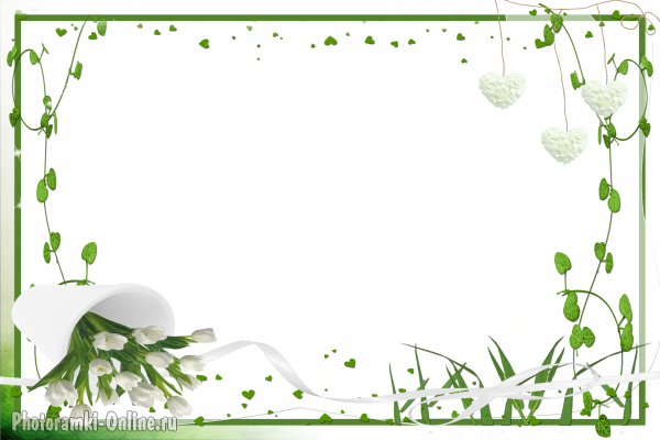 Фоторамка подснежники