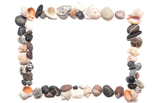 Рамка камушки