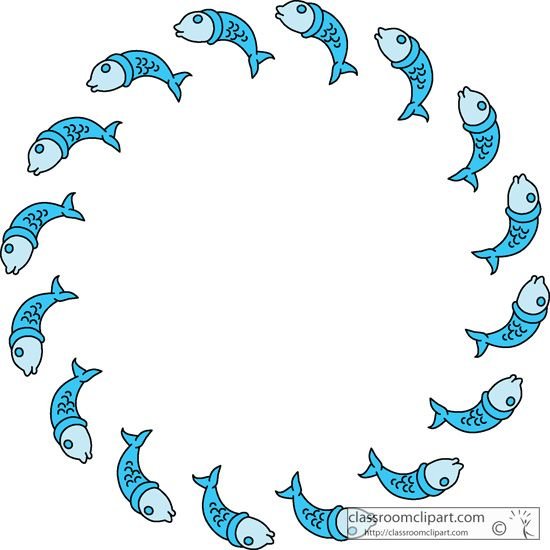 Рыбки по кругу