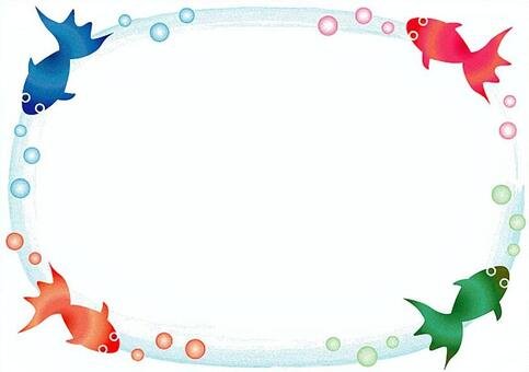 Рамочка с рыбками