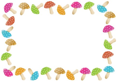 Рамка грибы