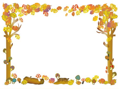 Рамка для презентации грибы