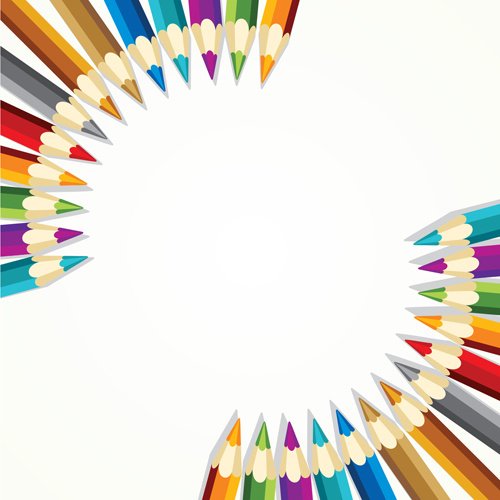 Рамка из карандашей