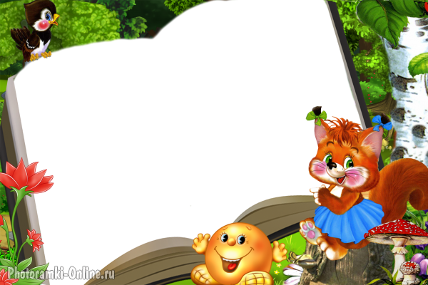 Детские рамки Колобок