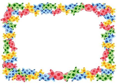 Рамка с фантиками