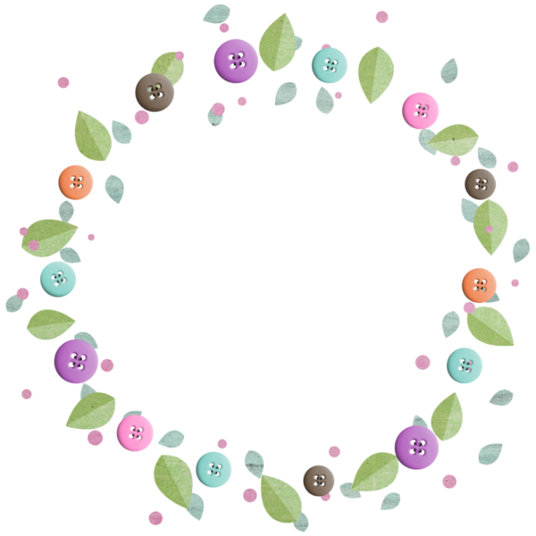 Рамка пуговицы на прозрачном фоне