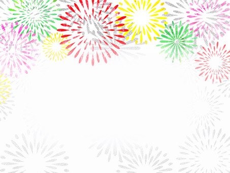 Рамка фейерверк
