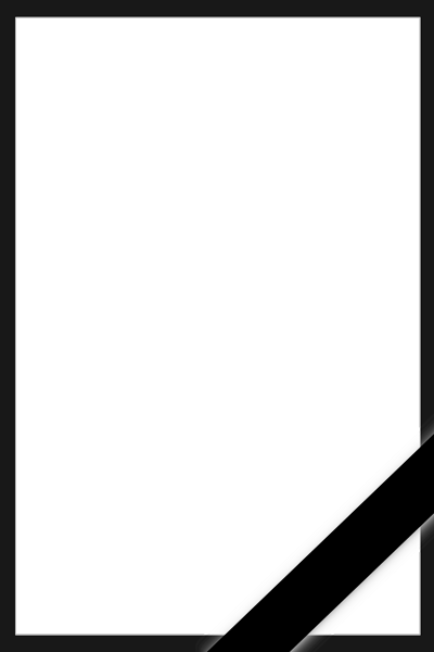 Черная траурная рамка