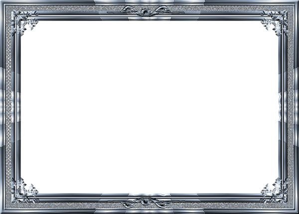 Серая рамка на прозрачном фоне