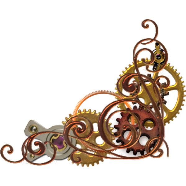 Стикеры в стиле стимпанк