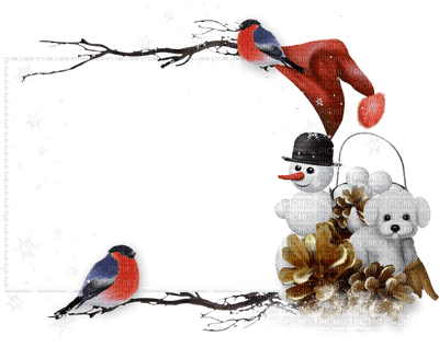 Рамка Снегири