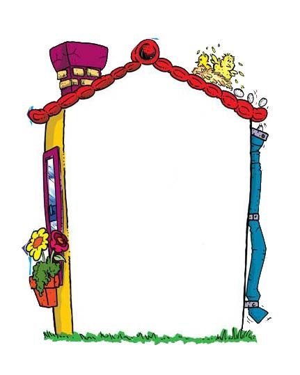 Фоторамка домик детский