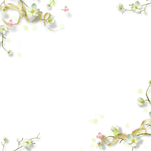 Прозрачная рамка Весенняя