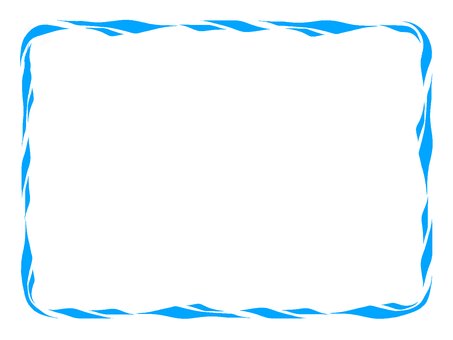 Тонкая рамка волны