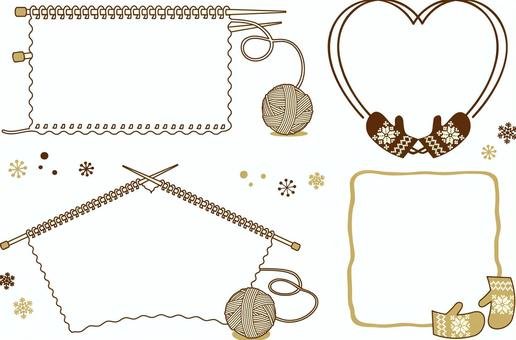 Рамка вязание