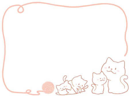 Рамочка для текста кошки