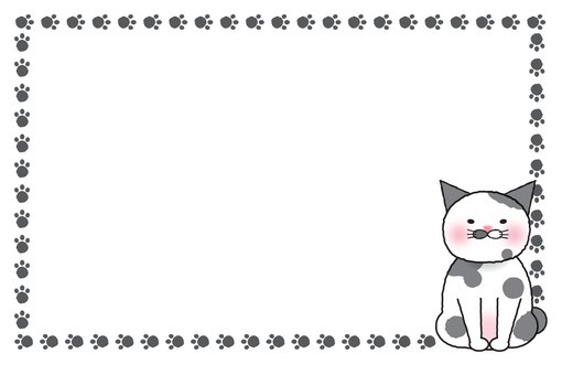 Рамка с кошками для презентации