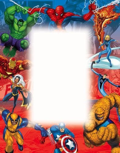 Супергерой фоторамка