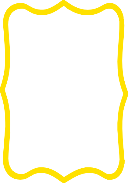 Рамка для надписи желтого цвета