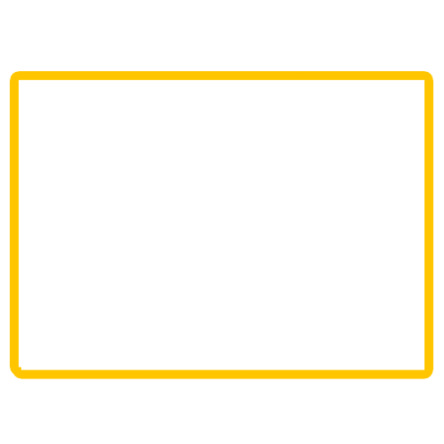 Желтая рамка прямоугольная