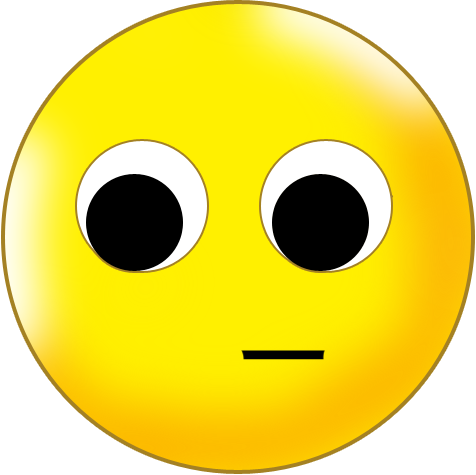 Нейтральный смайлик