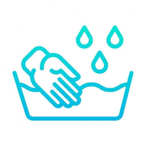 Пиктограмма ручная стирка