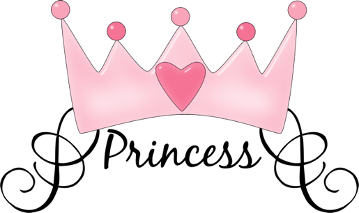 Красивая надпись принцесса для детей