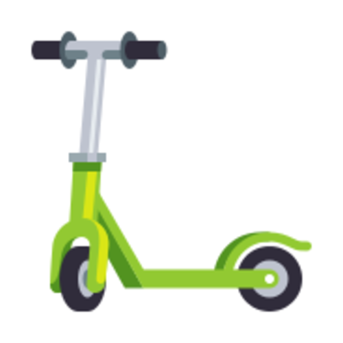 Самокат иллюстрация