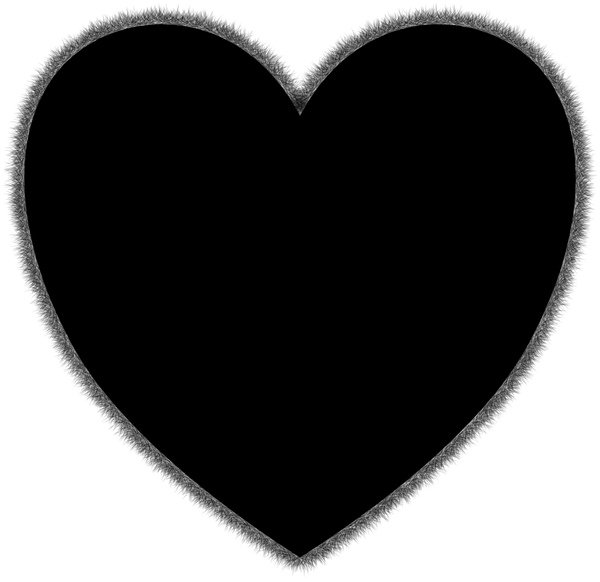 Маска сердце для фотошопа