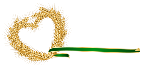 Вензеля с колосьями