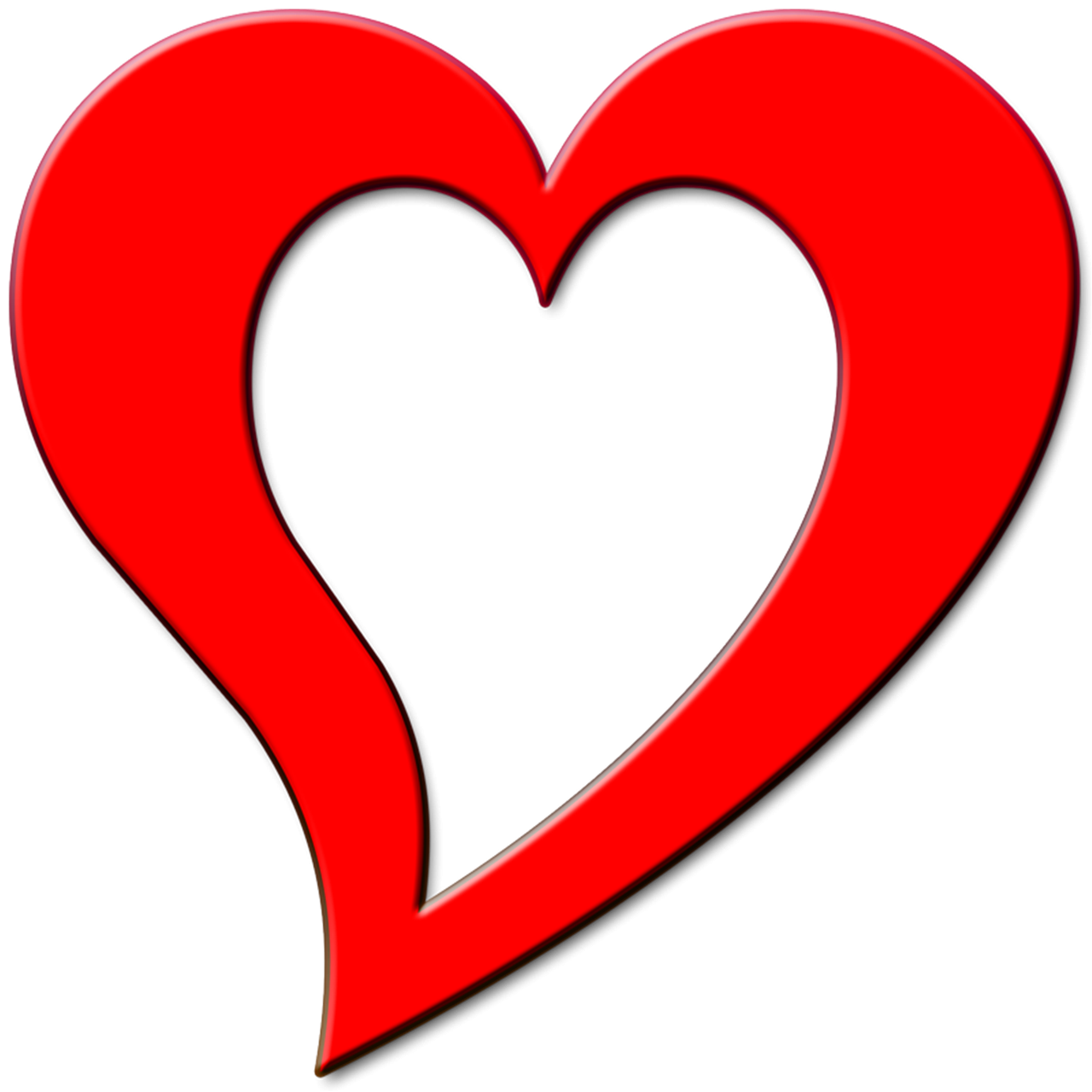 Удлиненное сердце. Символ сердца. Сердечко символ. С красным сердцем. Сердце контур.