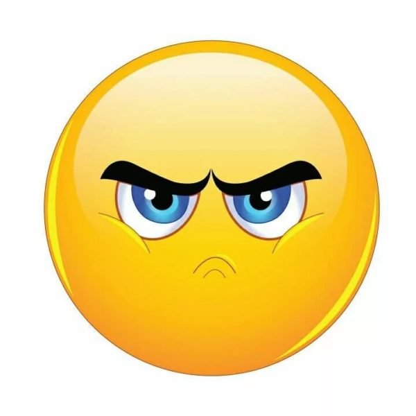 Возмущенный смайлик