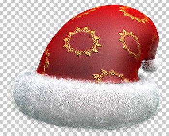 Шляпа Деда Мороза российского