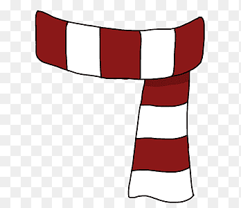 Снеговик без фона с шарфом