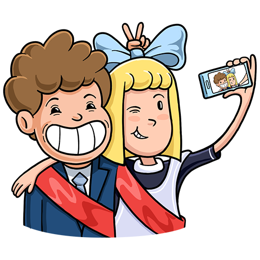 Стикеры выпускник