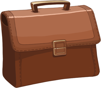 Портфель Профессорский рисованный