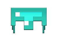 Алмазный шлем на белом фоне