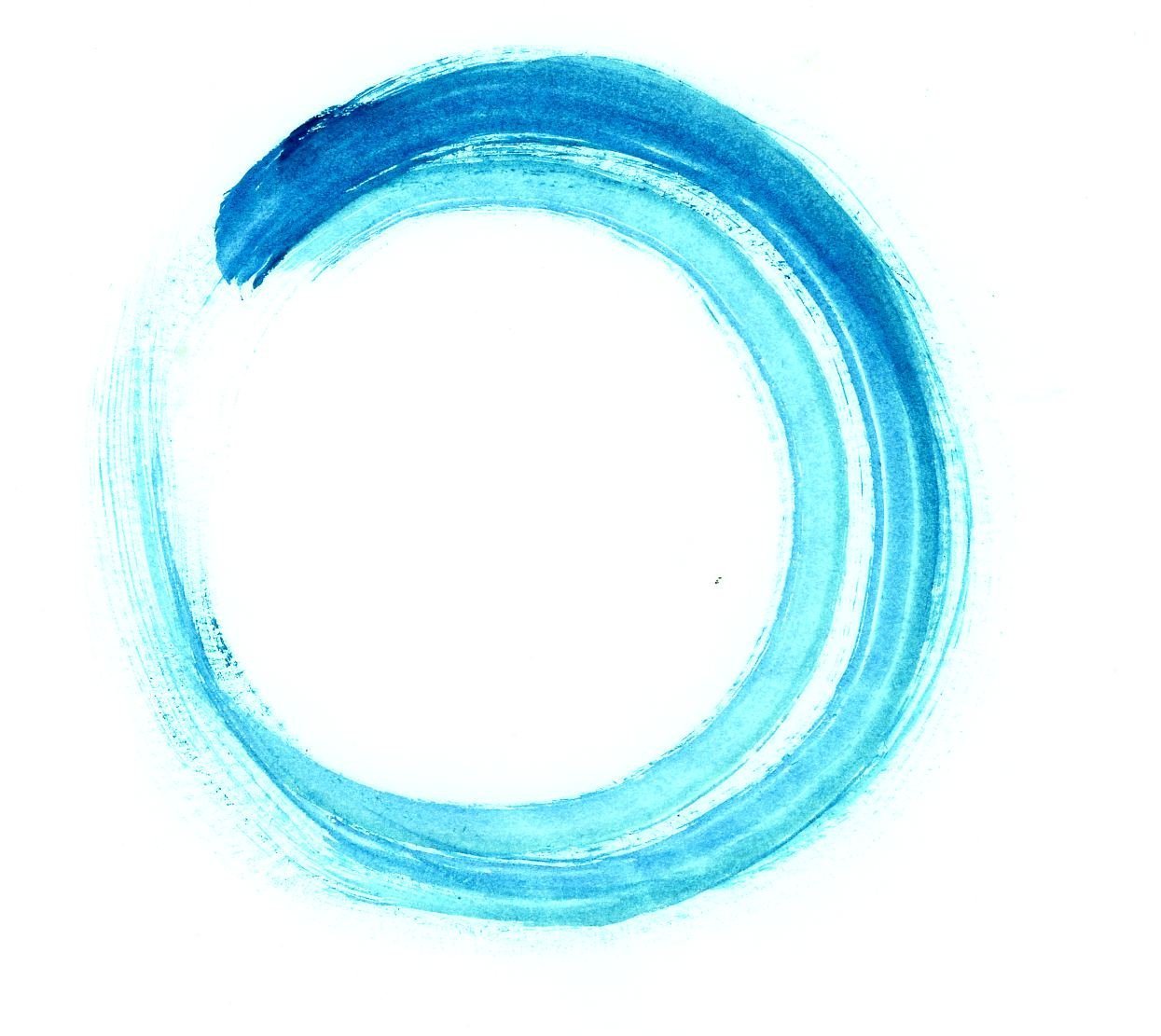 Красивый круг. Голубой кружок. Круг нарисованный. Окружность для логотипа.