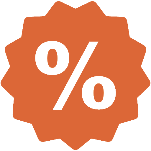 Значок скидки