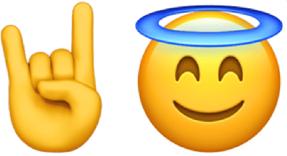 Эмодзи ангел без фона