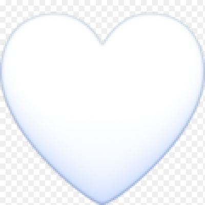 Белое сердце смайлик