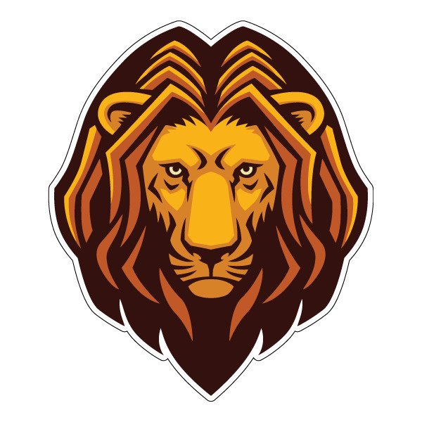 Смайлик лев на прозрачном фоне (40 фото)
